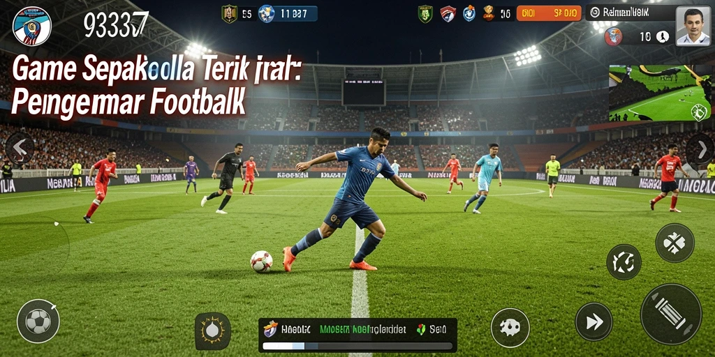 Gameplay menegangkan dari 93337 saat bertanding di lapangan.