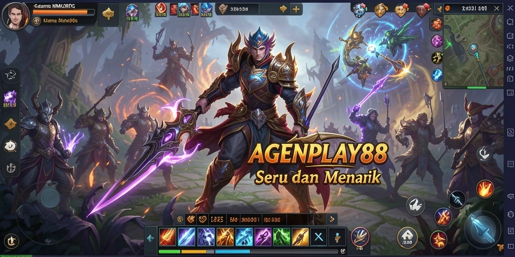 Screenshot gameplay AGENPLAY88 dengan aksi seru dan grafis memukau.