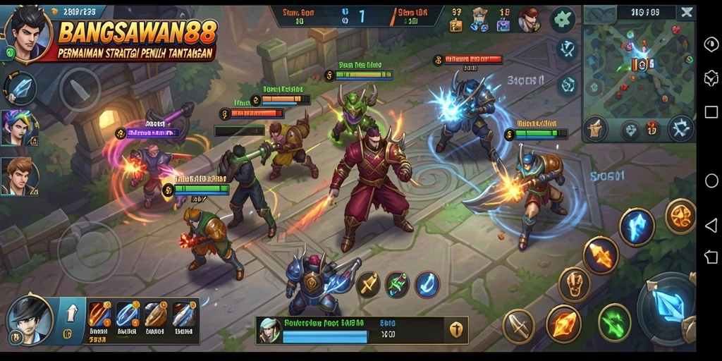 Tangkapan layar gameplay BANGSAWAN88 yang menampilkan strategi menarik.