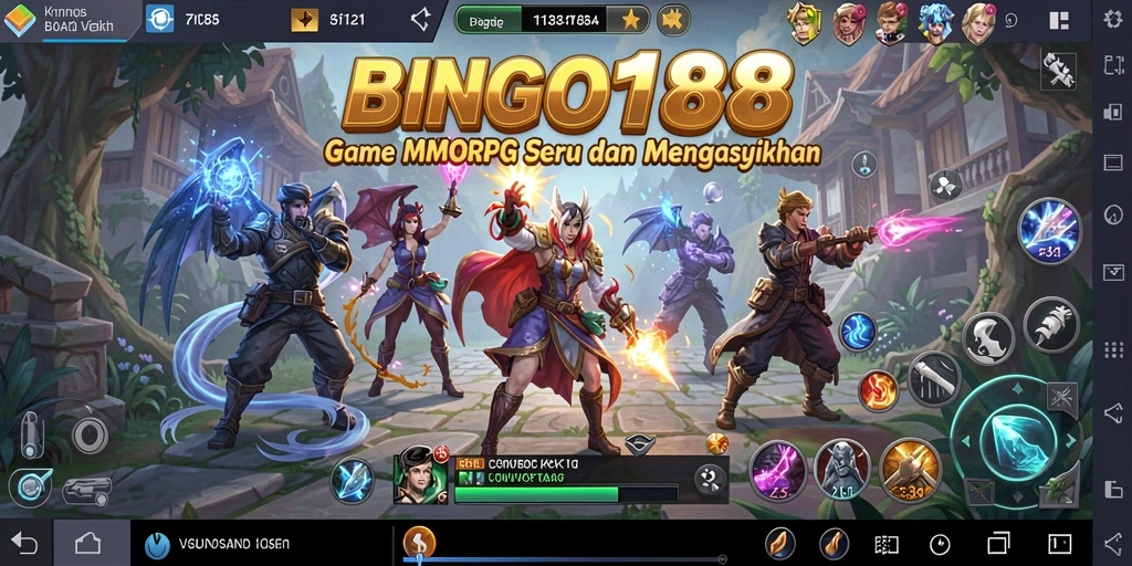 Tampilan gameplay seru di BINGO188 dengan petualangan yang menantang.