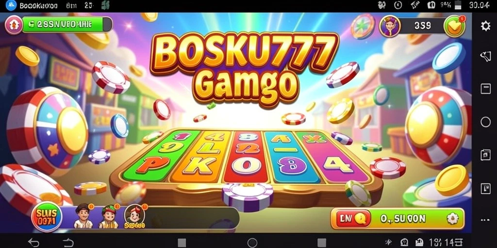 Tampilan menarik dari gameplay BOSKU777 yang penuh semangat.