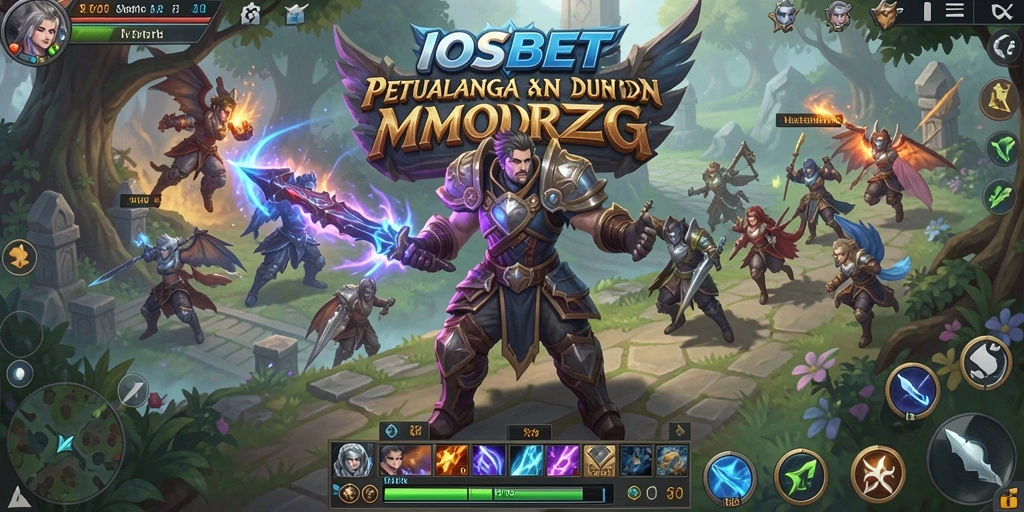 Tangkapan layar <strong>IOSBET</strong> menunjukkan aksi mendebarkan dalam pertempuran MMORPG.