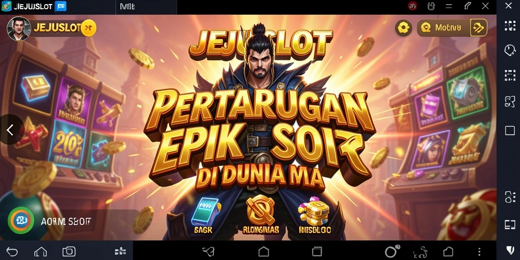 Gameplay seru dan pertarungan mendebarkan di JEJUSLOT.