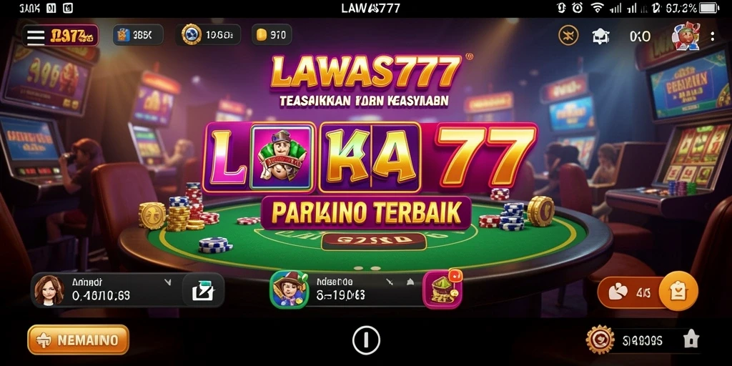 Tampilan seru gameplay Kasino di LAWAS777.