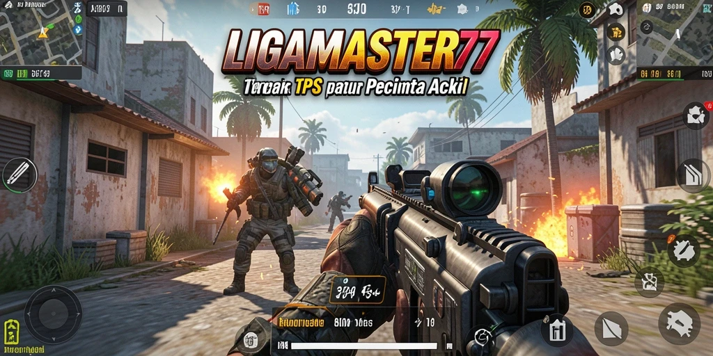 Tampilan gameplay mendebarkan di LIGAMASTER77 dengan aksi intens.