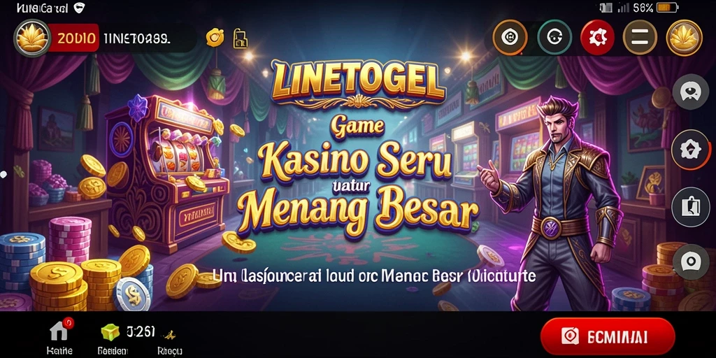 Tampilan menarik dari gameplay Kasino LINETOGEL